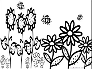 bee coloring pages educational activity sheets and